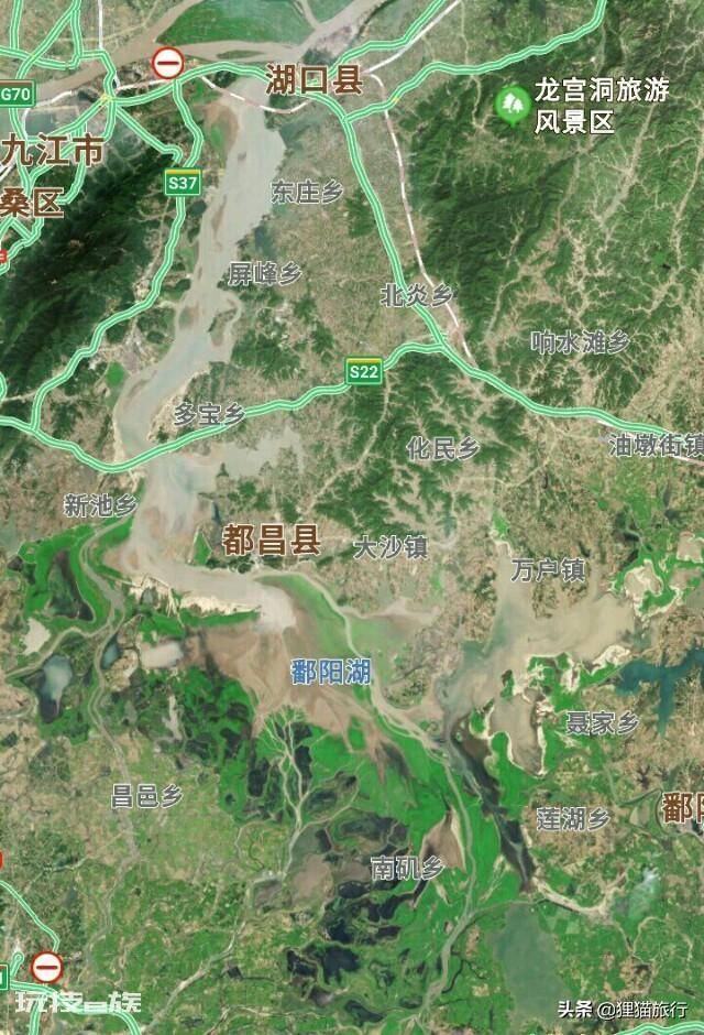 中国五大淡水湖大小排名(我国5大淡水湖地形图介绍)-图片1